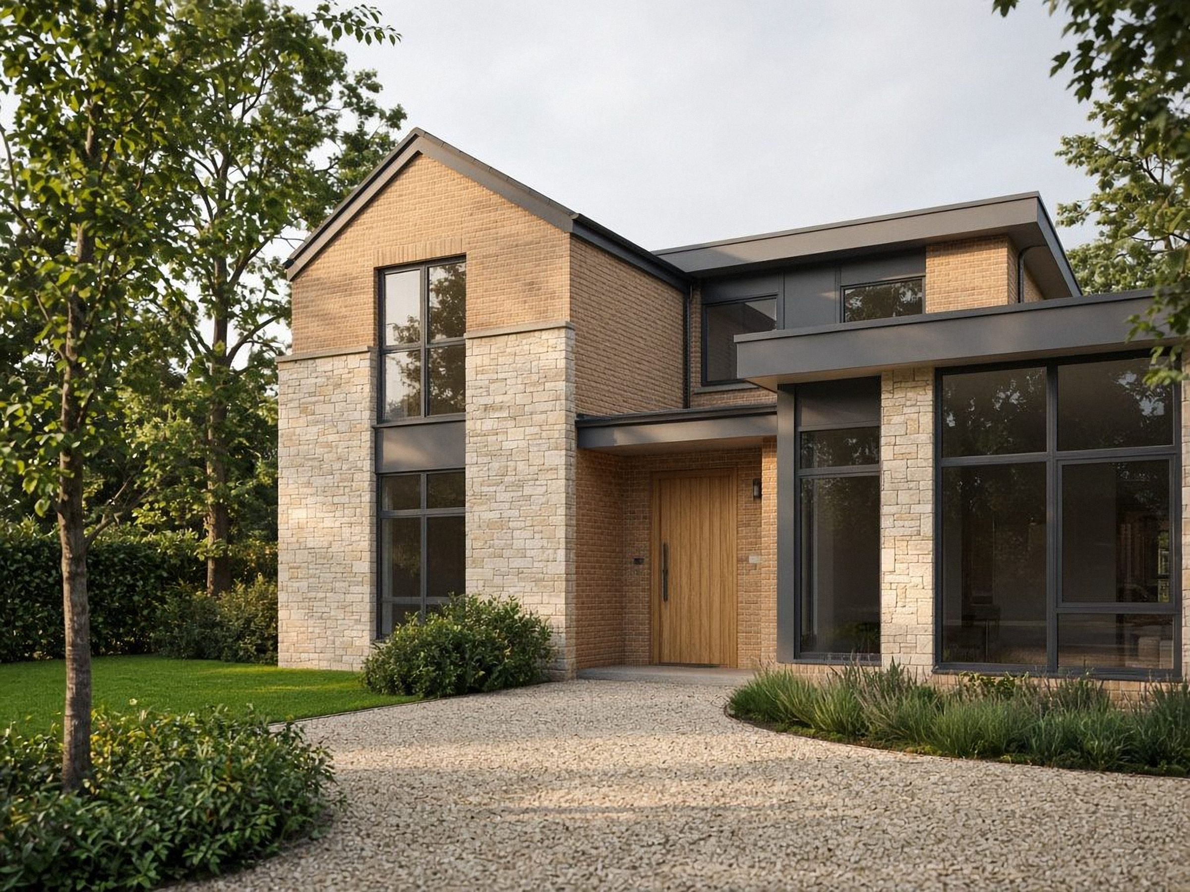 Wilmslow new build exterior